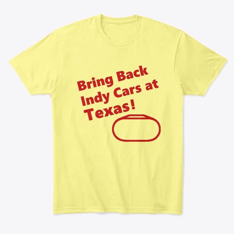 Bring Back Indy Cars at Texas