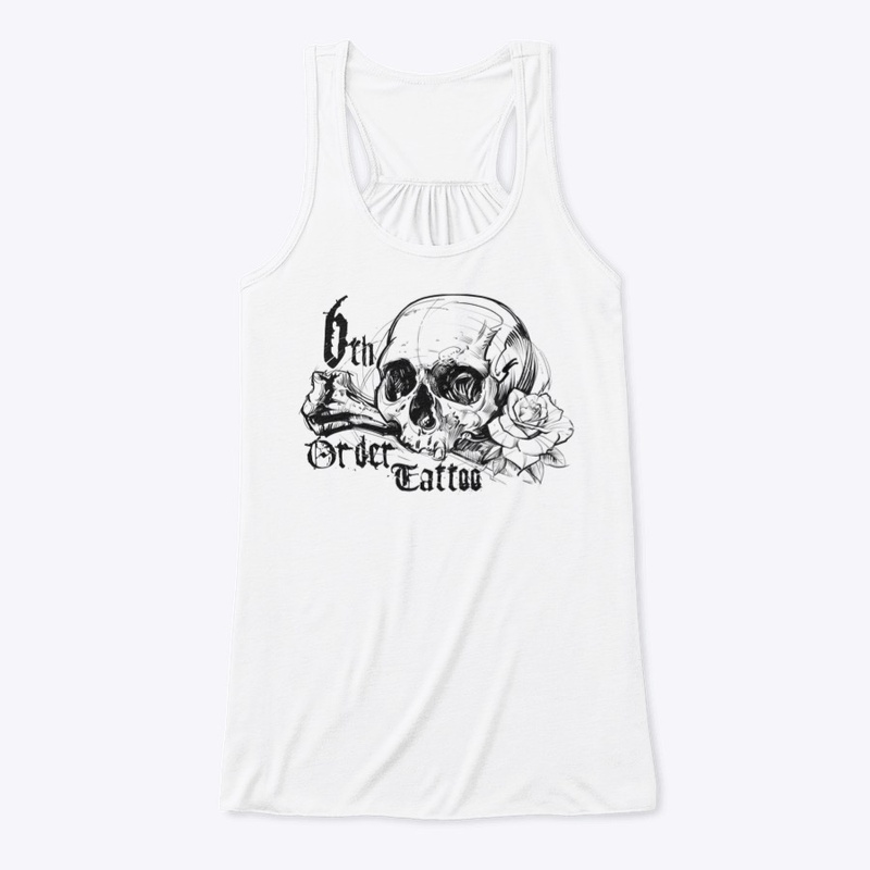 Skull Sketch (Black Print)