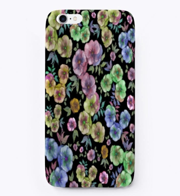 Colored Lily flower design