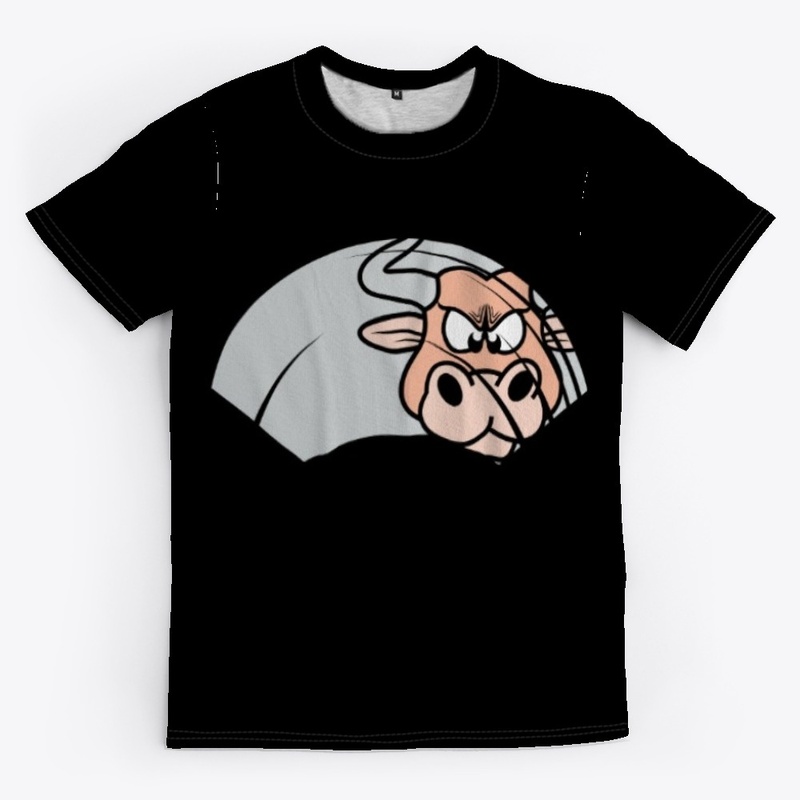 Animal bull inside
