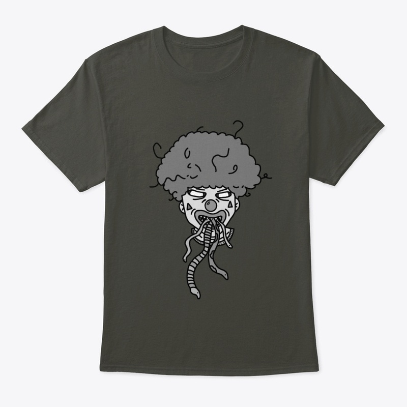 Clown and Snakes Tops (BW)