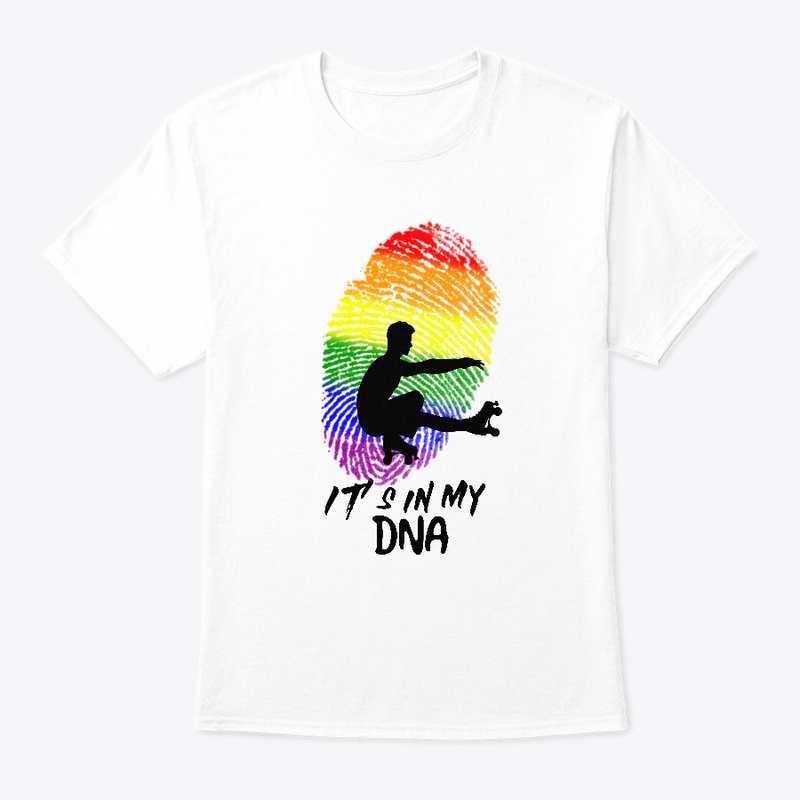 LGBTQ Roller skater pride tee