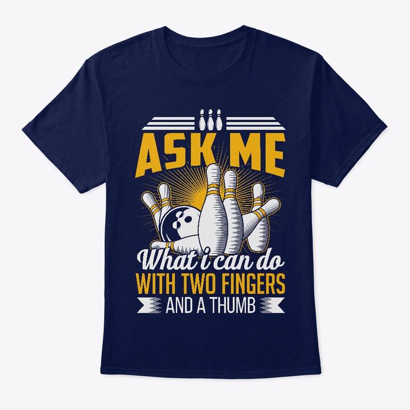 Two Finger And A Thumb Bowling Shirt