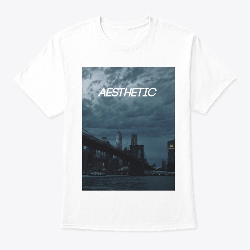 "Aesthetic" NYC white T-shirt / Hoodie