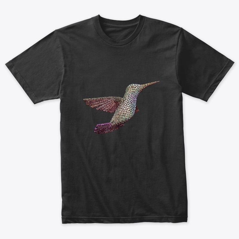 3D woven Hummingbird stylized