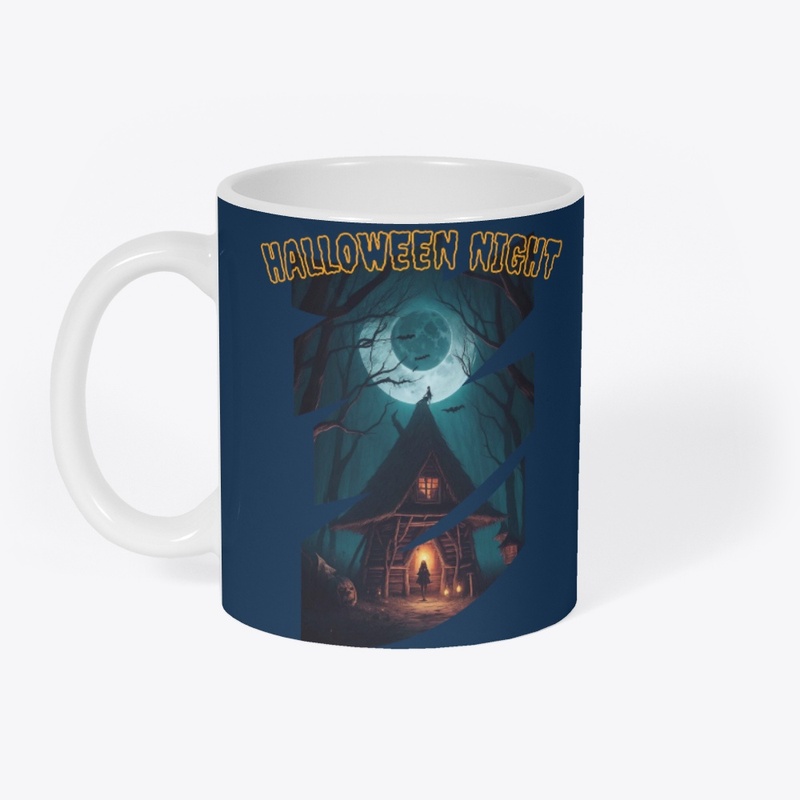 Halloween Night Witch Hut