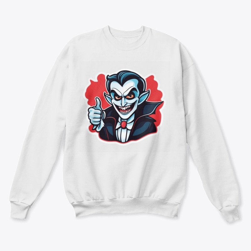 Vampire Villain Cartoon Illustration