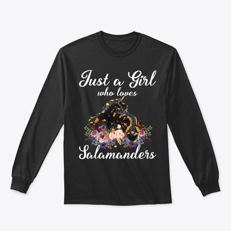 Girl Loves Salamanders Flower Style
