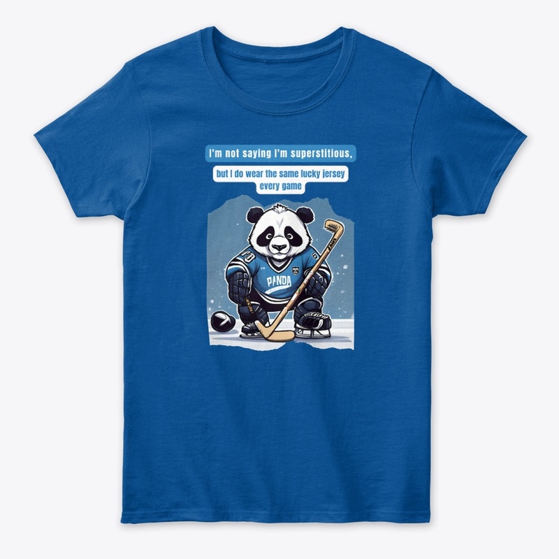 Panda T-Shirts for Ice Hockey Players!