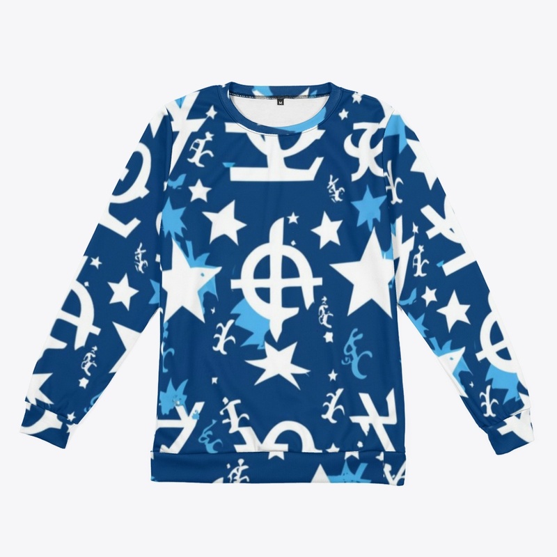 Star Abstract Unisex Crewneck Sweatshirt