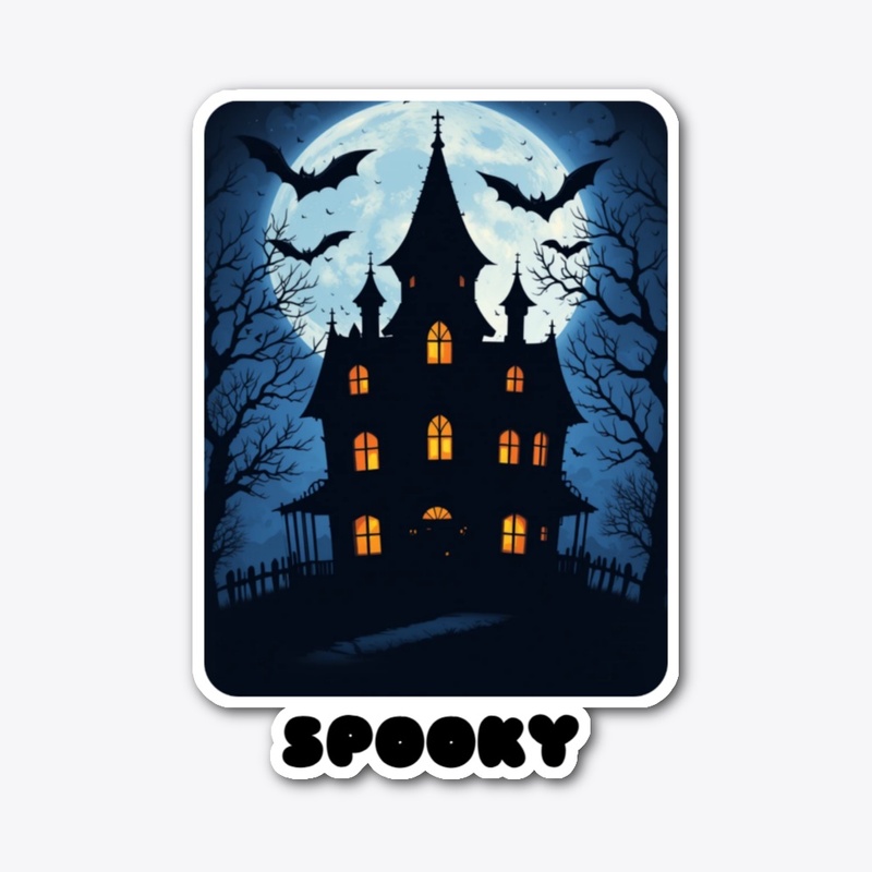 Haunted House Halloween Tee