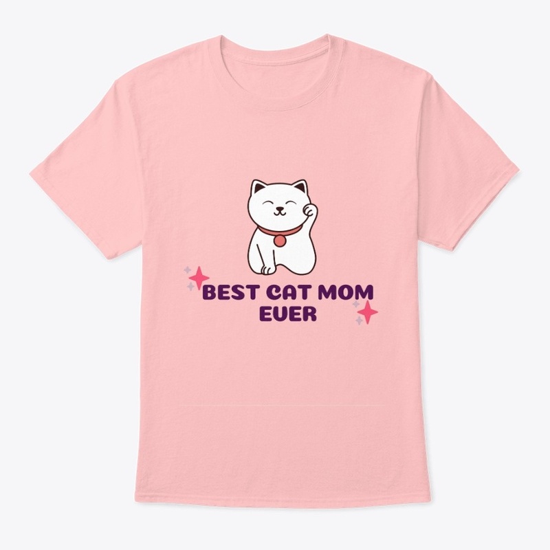 Mother's Day Best Cat Mom Ever Gift Tee
