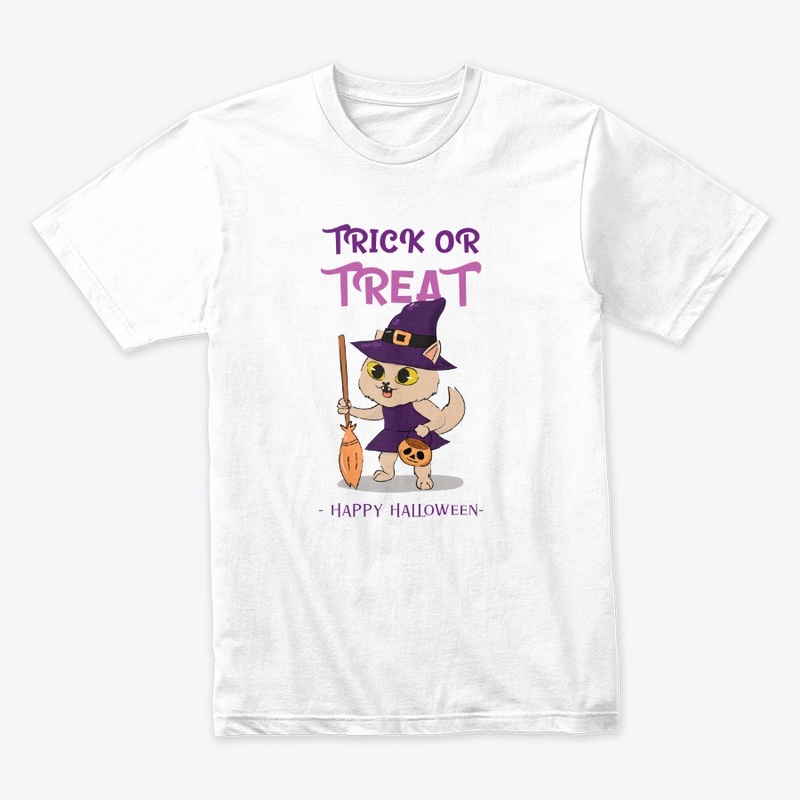 Trick or treat Kitty -  Halloween Design