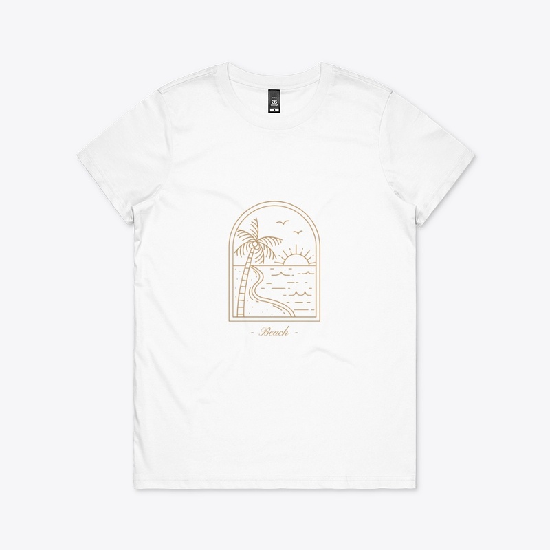 Beach shirt design