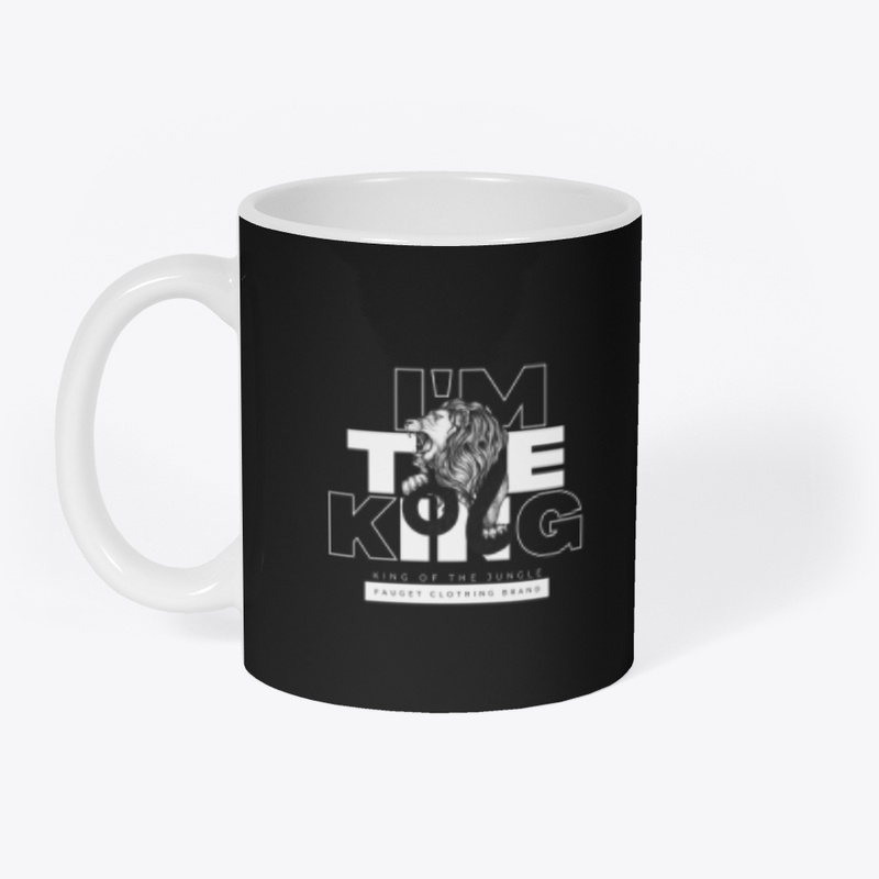 "Royal Black t-shirt 'I am the King'