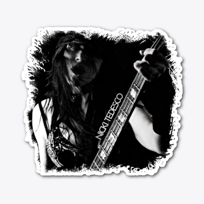 Bass Face Sticker