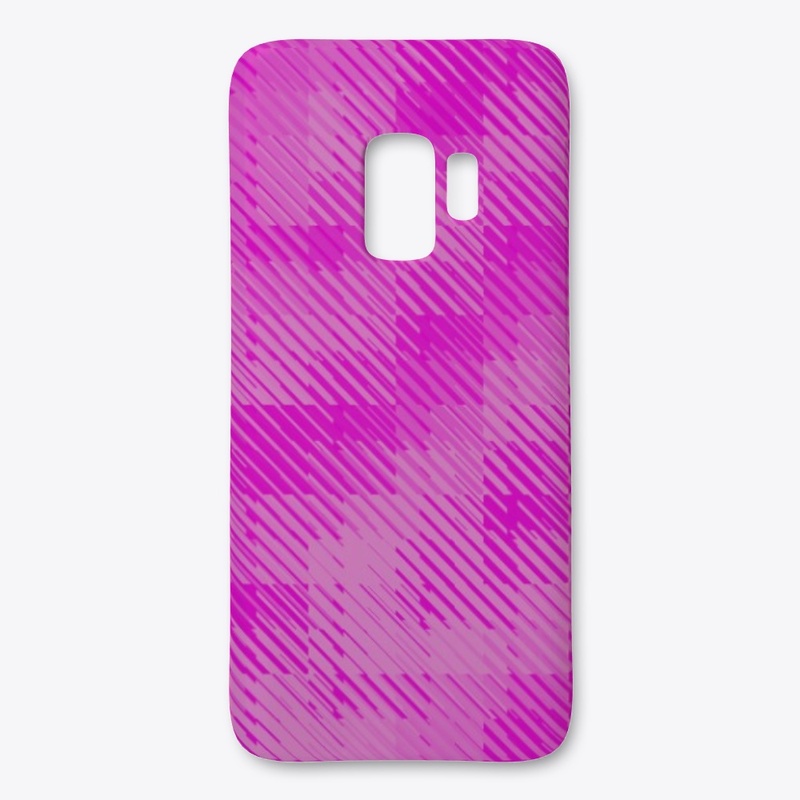 Diagonal Pink Stripes