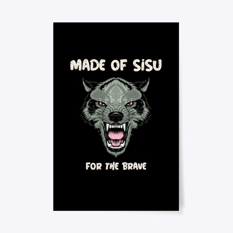 Made of Sisu Fierce Wolf