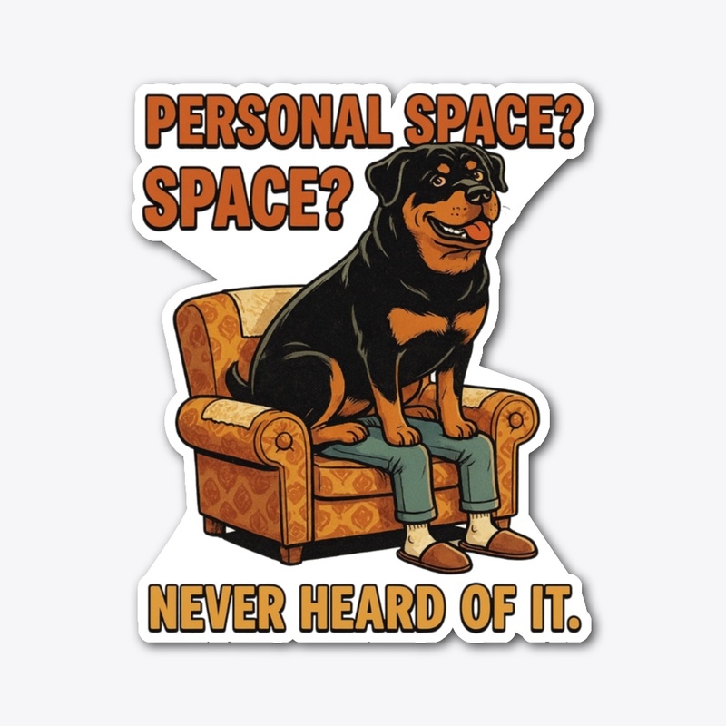Rottweiler "Personal Space" T-shirt