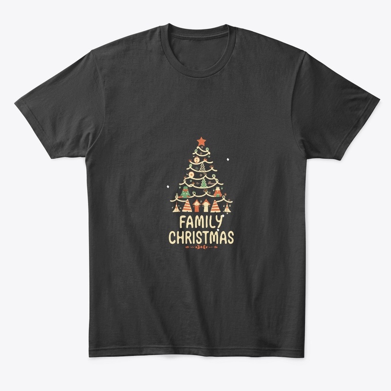 Falimy christmas t shirt design