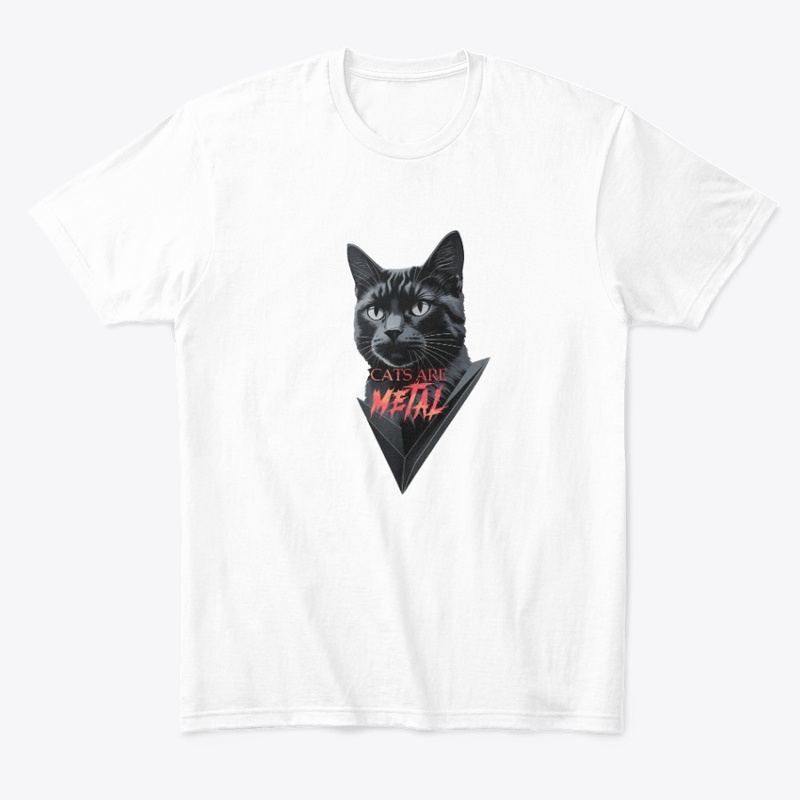 Cats Are Metal Merch 