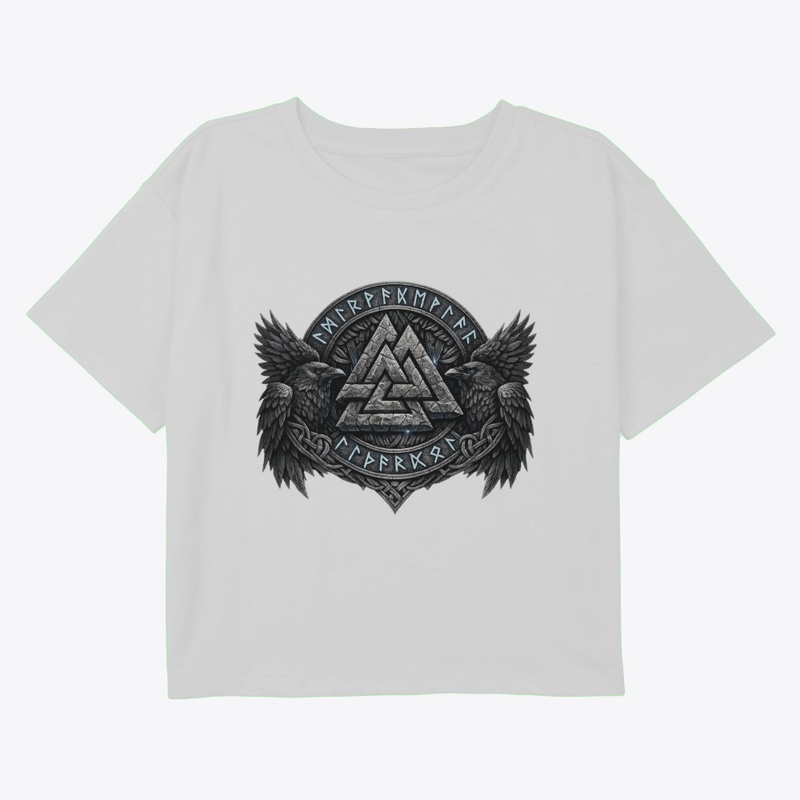 Valknut Ravens – Viking Symbol of Odin