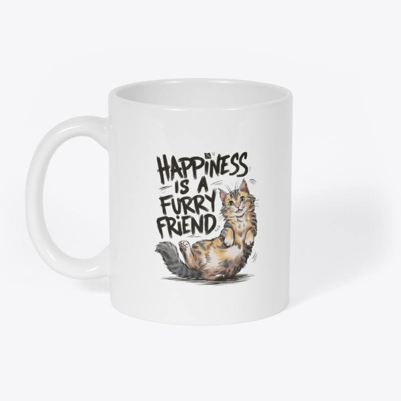 Happiness is a Furry Friend Design