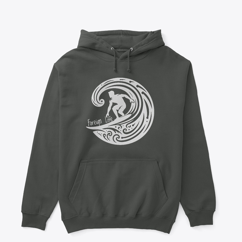 Foreign Life Icon Brand White