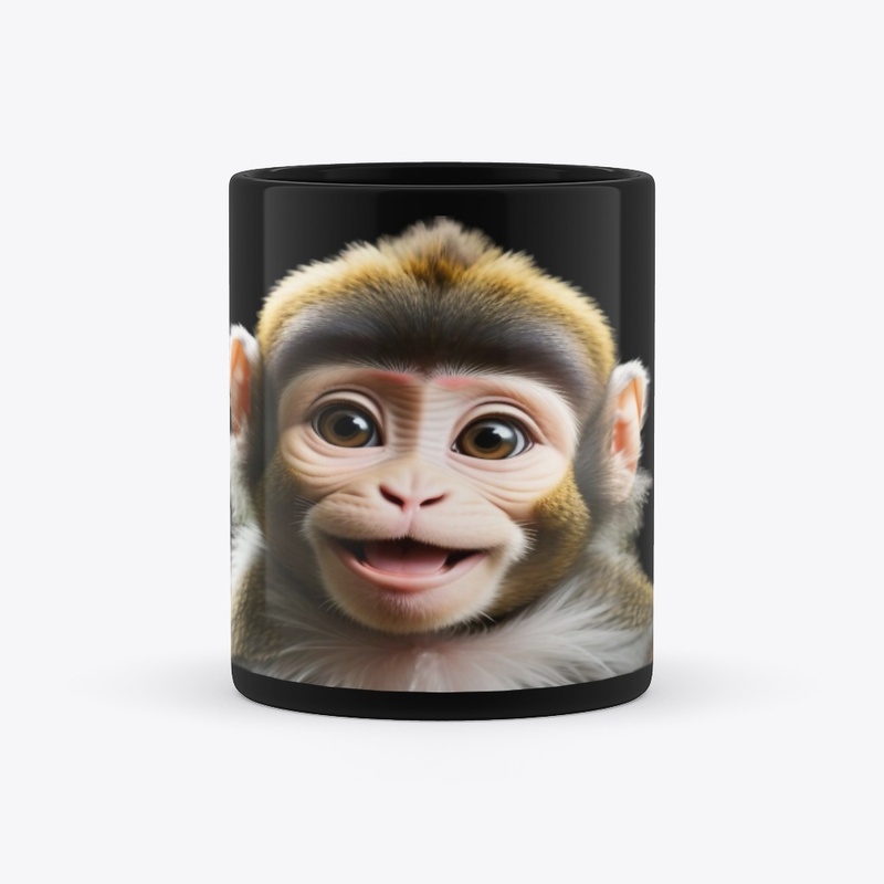 Cute smiling monkey