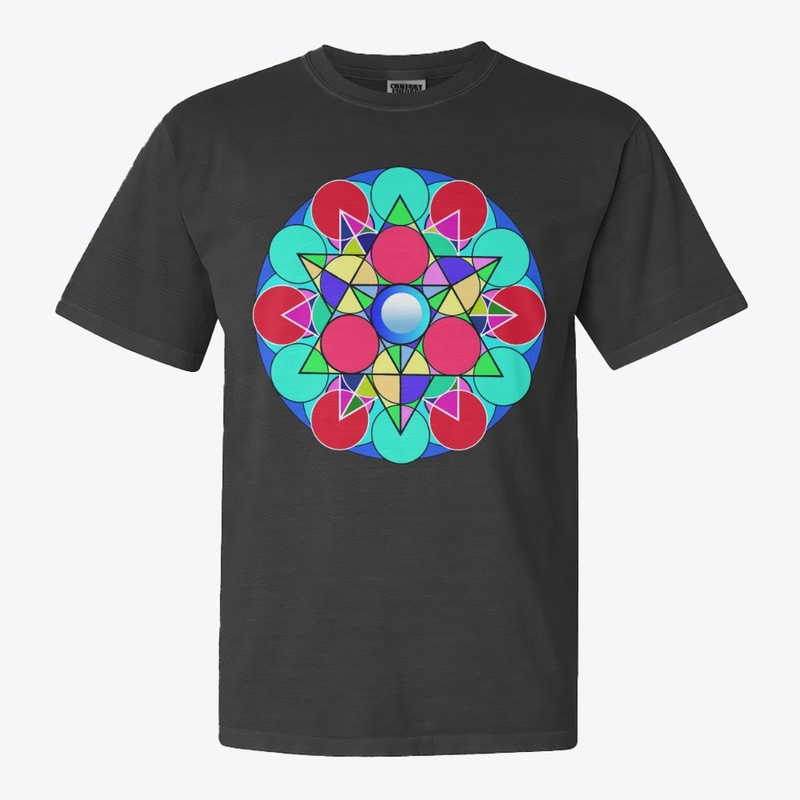Abstract Star Flower