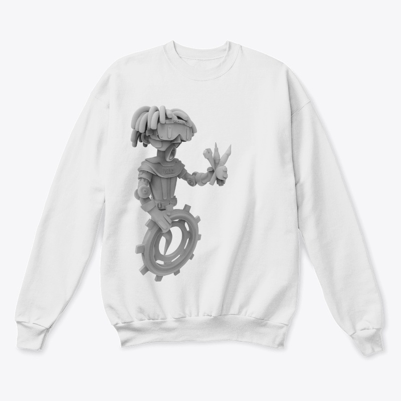 OBJCL Grey AfroBot 