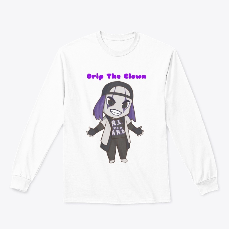 Drip The Clown Cute Chibi Logo