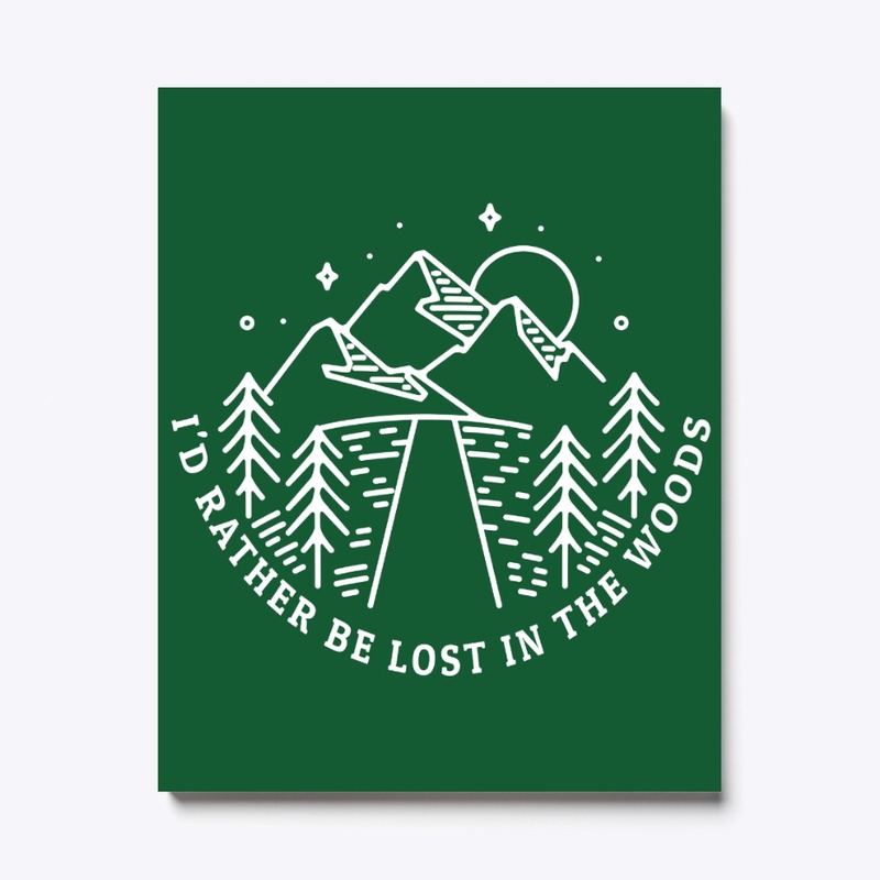 Rather Be Lost In The Woods, Hiking