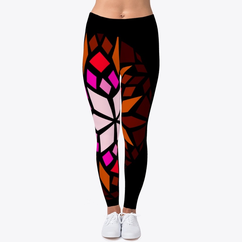 Magenta and Orange Tiles