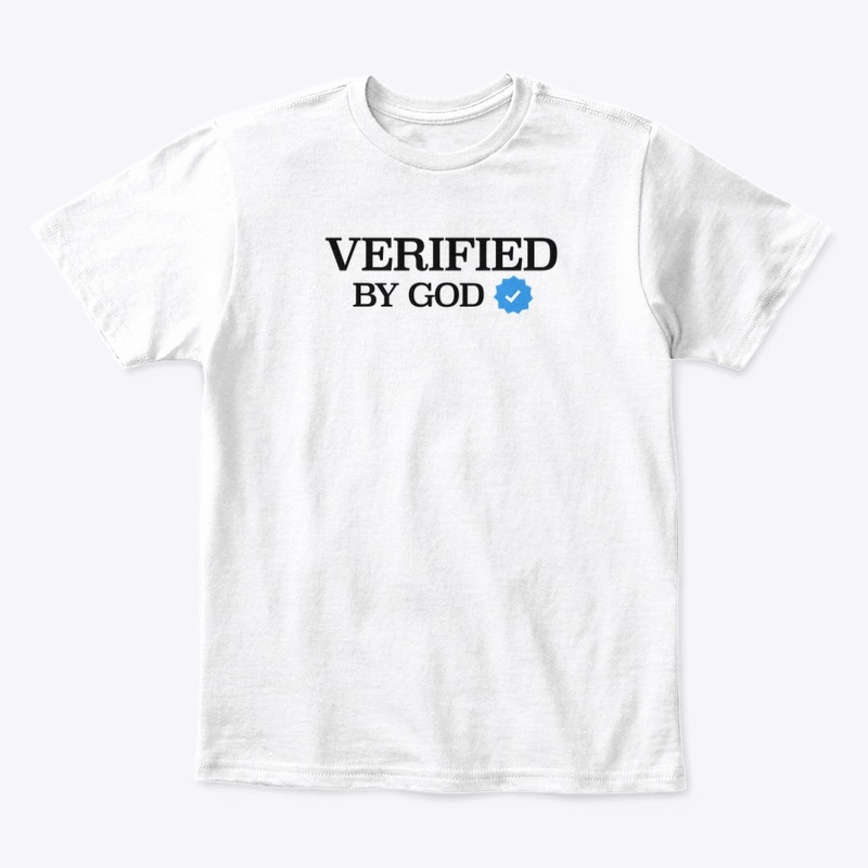 VERIFIED BY GOD (black Logo)