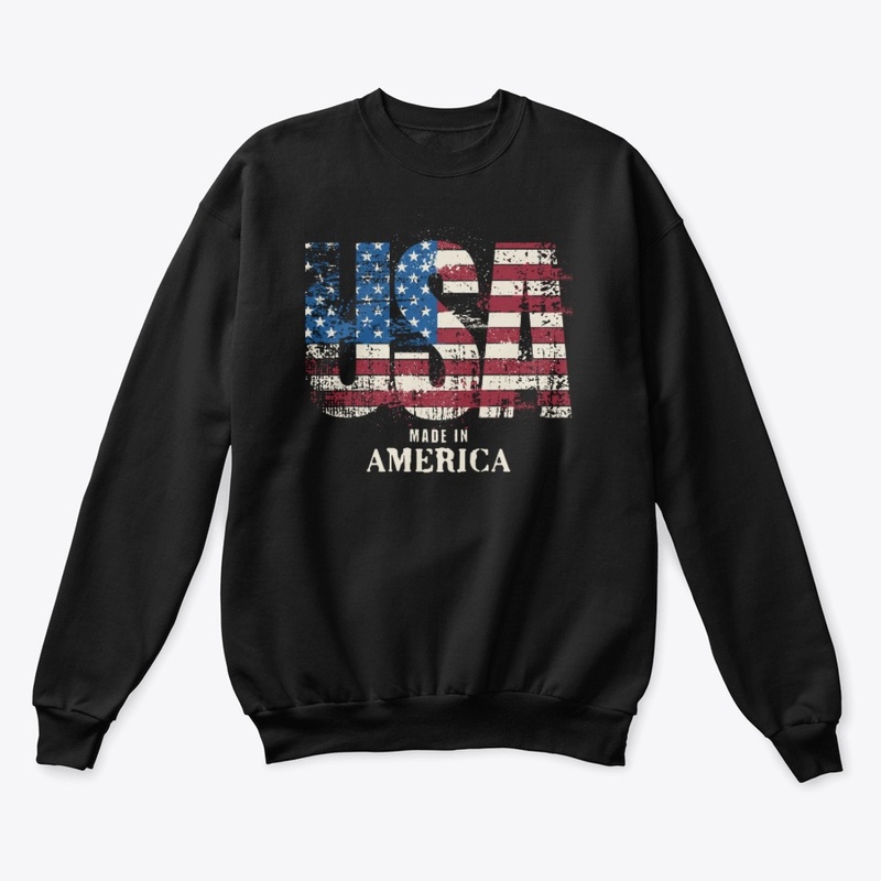 USA Made in America Patriotic Flag Merch