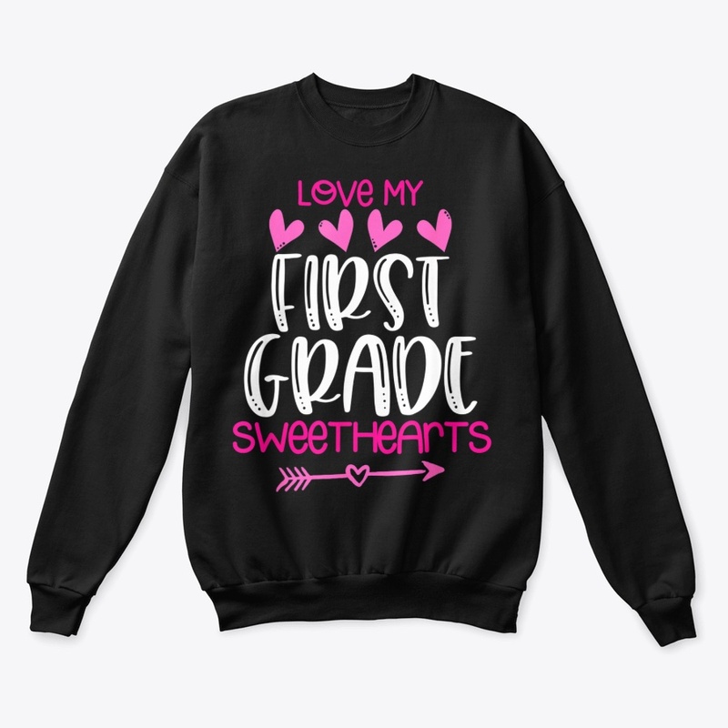 First Grade Teacher Valentine T-Shirt