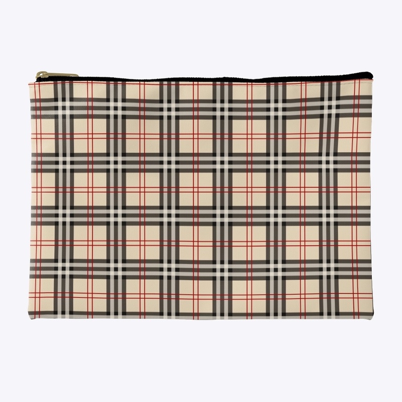 Beige Bags Plaid