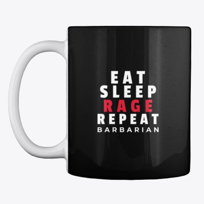 DnD - Eat Sleep Rage Repeat - Light
