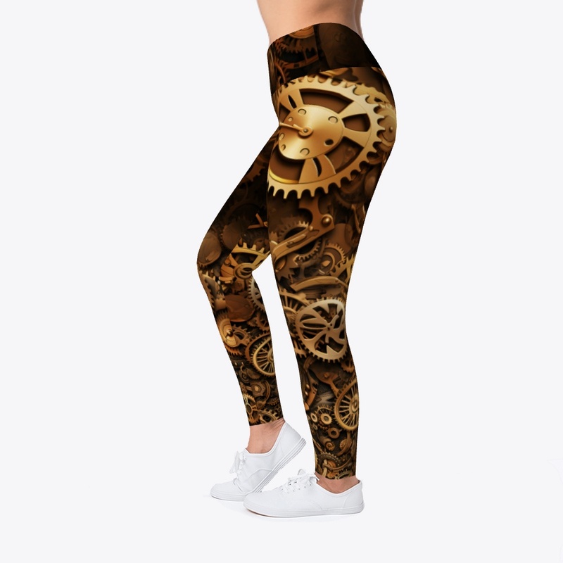 Golden Gears For Yoga and Pilates