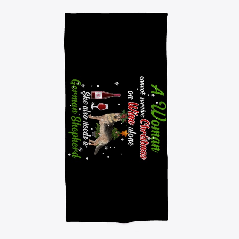 Survive Xmas On Wine And German Shepherd