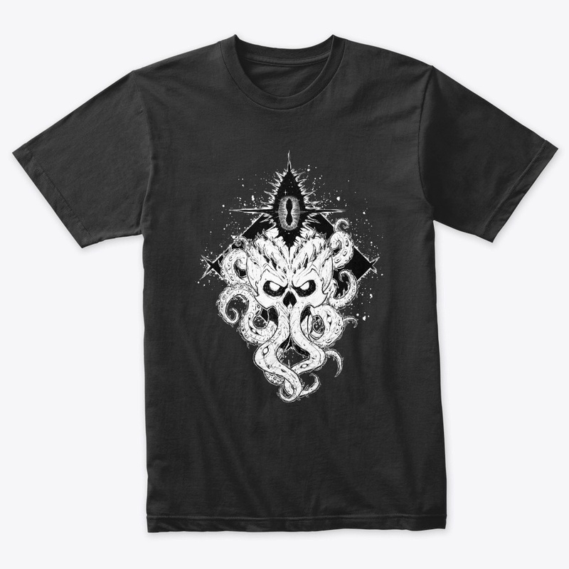 Cthulu Calling B&w