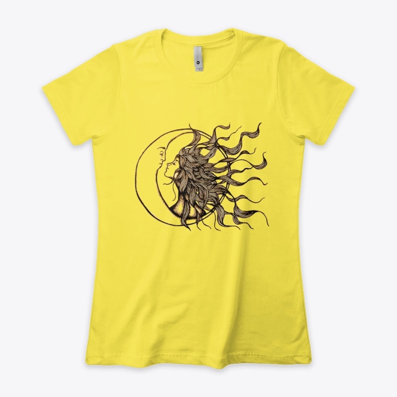 Mistical Eclipse Yoga Shirt
