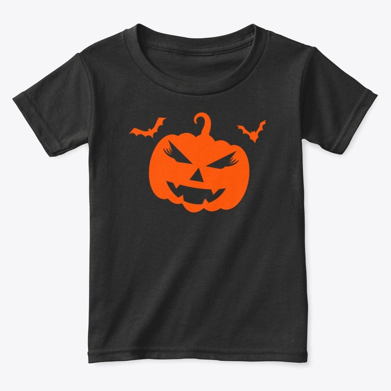 Halloween Pumkin Design for Girls