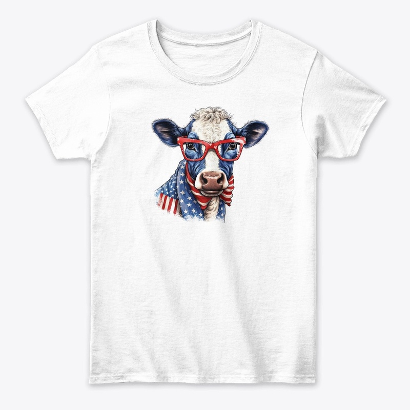 American Highland Cow Independence Day