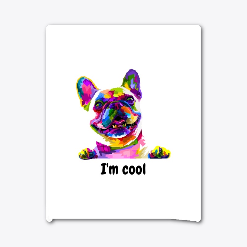 modern aesthetic dog print