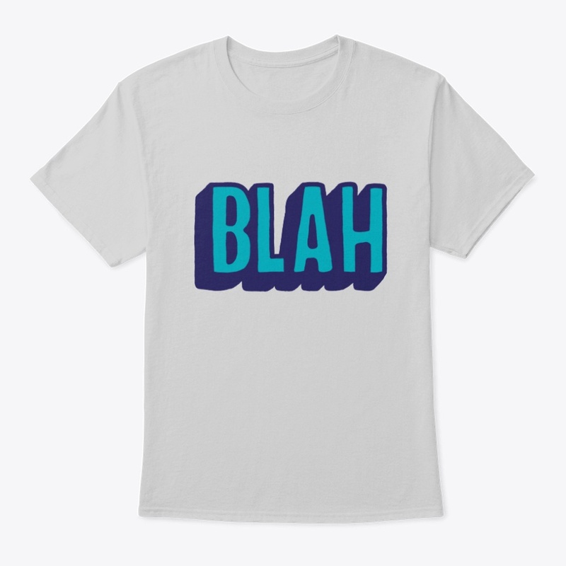 Blah simple 3d effect design 