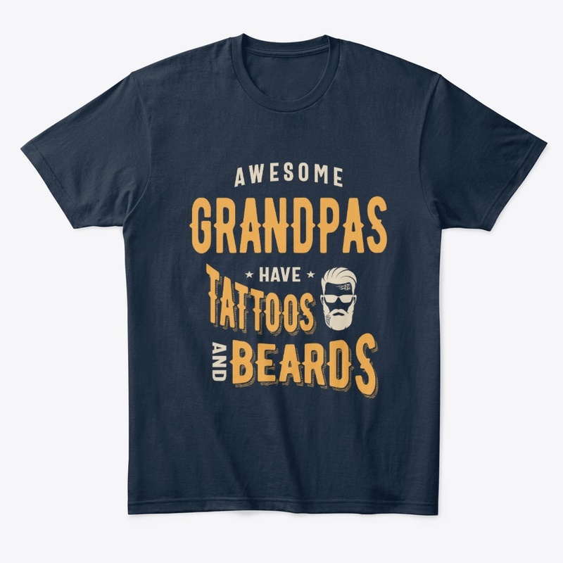 Awesome Grandpas Have Tattoos and Beards