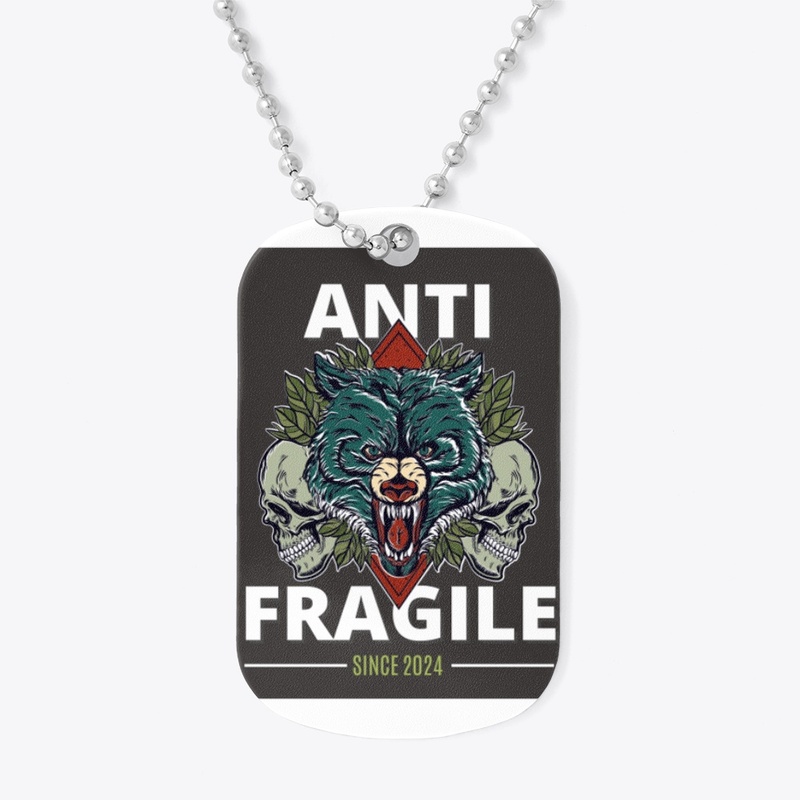 Anti fragile t-shirt design 