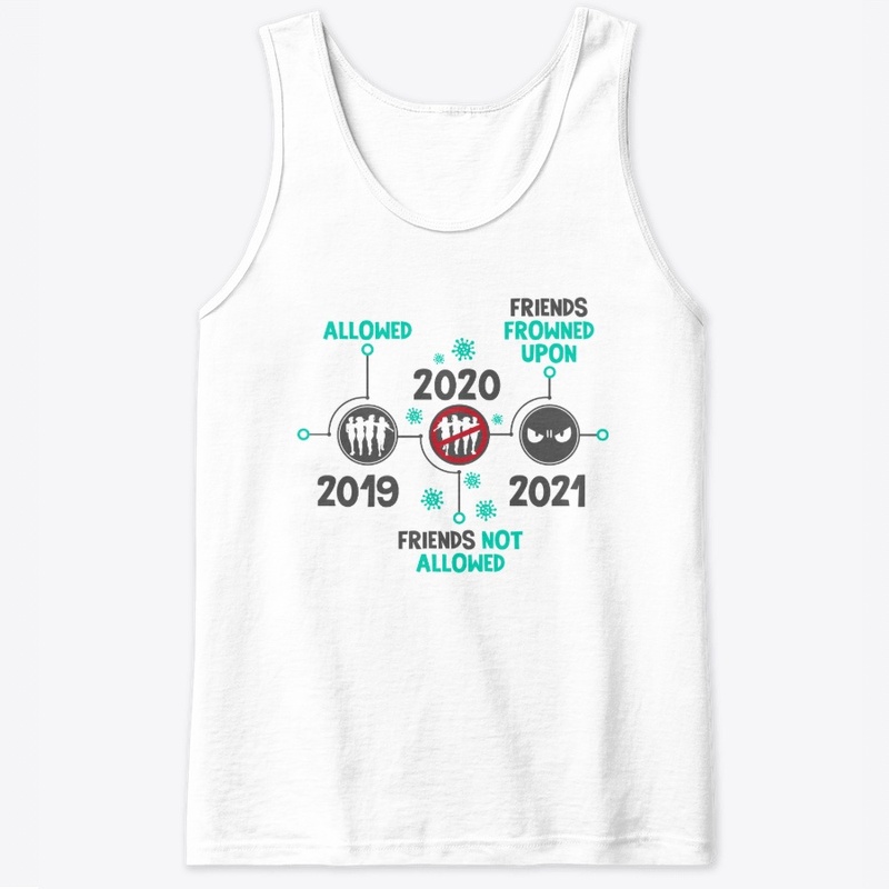 Coronavirus timeline friends (light)